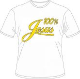 100 % Jesus - Amarelo